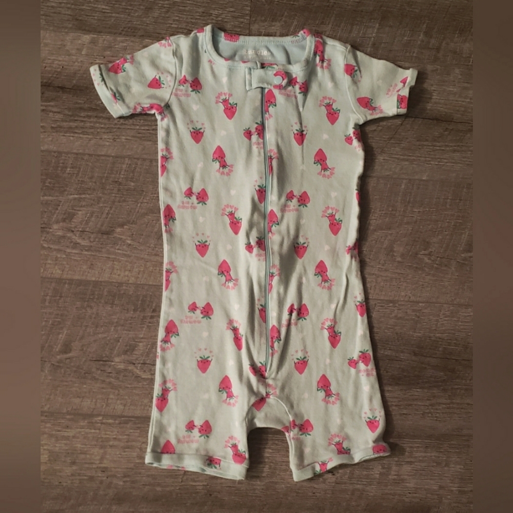Sz 3T Zip-up Summer PJ'S